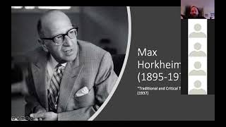 Max Horkheimer Traditional and Critical Theory 1 [upl. by Kline]