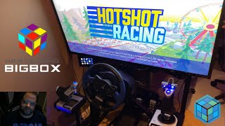 A Tour of LaunchBox and BigBox theme on my Racing Simulator Cockpit Arcade [upl. by Ripp]