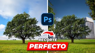 Cómo hacer un RECORTE PERFECTO con Photoshop  Selección por canales [upl. by Akenet]