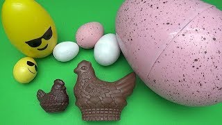 Learn Sizes with Surprise Eggs Which Surprise Egg is Bigger Challenge Part 7 [upl. by Hsirap]