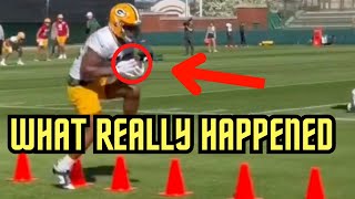 MarShawn LLoyd First Look FAST Feet At Green Bay Packers Rookie Camp  2024 Dynasty Football [upl. by Murphy205]