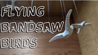 Cut 3D birds with a bandsaw FREE TEMPLATES [upl. by Pasadis963]