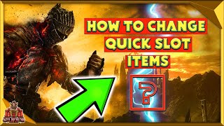 Dark Souls 3  How To Equip Items weapons And Armor  Change Quick Slot Items And Your Tool Belt [upl. by Kleeman]