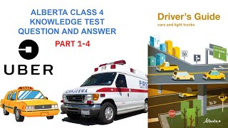 Alberta class 4 knowledge test Question and Answer part All [upl. by Edwine]