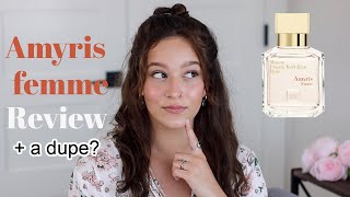 AMYRIS FEMME MFK  the viral TikTok fragrance review amp dupe [upl. by Leay]