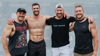 CrossFit Games Athletes take on Turf Games [upl. by Hayne361]