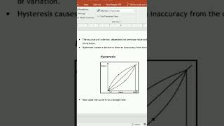 Hysteresis Concept P1 in Instrumentation Industrial Process Control Hysteresis processcontrol [upl. by Abert795]