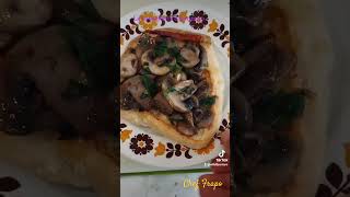 Le ricette dautunno  bruschetta con funghi misti trifolati by Chef Frapo cooking [upl. by Aihsinat532]