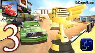 Cars Fast as Lightning Android Walkthrough  Part 3  Chick Hicks Race Track [upl. by Niemad]