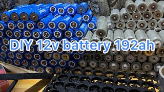 DIY 12v Battery 192ah 32700 [upl. by Kemeny]