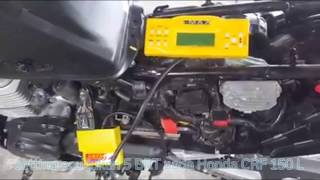 SETTING KALIBRASI ECU JUKEN 5 PADA HONDA CRF 150 L [upl. by Eula]