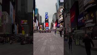 Morning Walk at Times Square newyork timessquare shorts [upl. by Elsie]