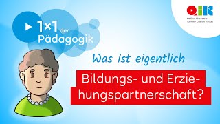 Was ist eigentlich Bildungs und Erziehungspartnerschaft [upl. by Aleahpar]