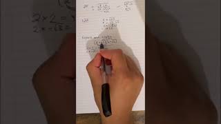 Expanding and simplifying surds in brackets maths gcse school fyp viralvideo explore viral [upl. by Yenor]