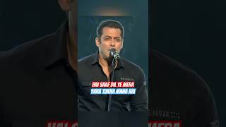 Hai Saaf Dil Ye Mera salmankhan ashwaryarai lovestory [upl. by Scheers]