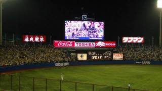 2010718 神宮球場 阪神対ヤクルト Lucky7東京音頭 [upl. by Higgins]