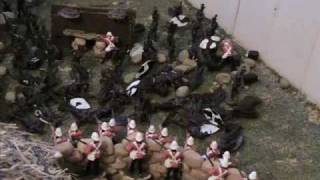 Rorkes Drift Stop Frame Animation FULL MOVIE WITH MUSIC AND SOUND EFFECTS [upl. by Fields790]