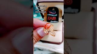 21k gold ring real stnot007 zaibjewellersrawalpindi locketset banglescollection zaibjewellers [upl. by Tloh887]