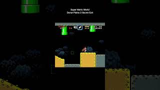 Donut Plains 2 Secret Exit SMW supermarioworld snes nintendo mario smw retrogaming retro [upl. by Smallman]