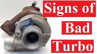 How to tell if your turbocharger is going bad [upl. by Miyasawa]