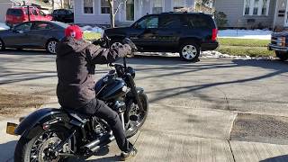 2016 softail slim s Vance and Hines short shots [upl. by Ekal]