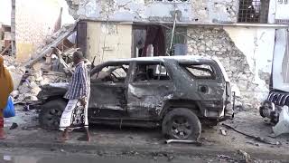 Somalia car bombing kills five in Mogadishu  REUTERS [upl. by Portwin]