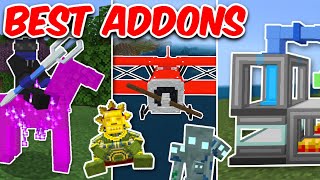 TOP 10 ADDONS Of 2022 So Far  MCPEMinecraft Bedrock [upl. by Asiel]