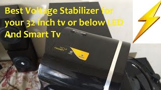 Best Voltage Stabilizer for your 32 inch tv or below LED And Smart Tv [upl. by Aruasor377]