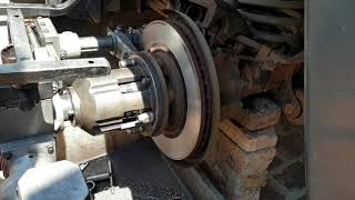 Skimming brake discs [upl. by Nisaj]