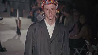 Comme des Garçons Homme Plus SpringSummer 2025 Show [upl. by Carlick]