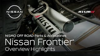 NISMO Off Road Accessories Nissan Frontier Quick Overview [upl. by Rialc]