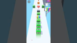 Satisfying Gameplay 2024 Jelly Run 2048 jellyrun2048 trendingshorts ytshorts shorts [upl. by O'Hara]