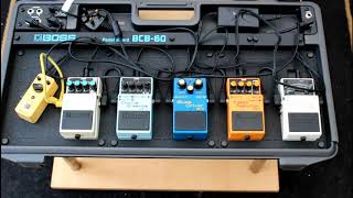 New Boss BCB60 Pedal board overview [upl. by Aznofla215]