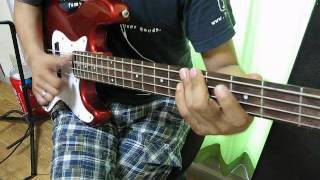 Guns N Roses quotWelcome To The Junglequot Slap Bass Cover [upl. by Horsey]