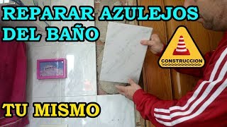 Reparar azulejos sueltos en el baño Hazlo tú mismo 118 [upl. by Lecrad148]