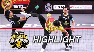 Sepak Takraw League 2023 HIGHLIGHT PERAK BISON [upl. by Lime]