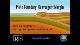 Convergent Margin—Subduction to Tsunami Educational [upl. by Schmidt]