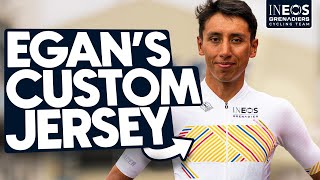 Egan Bernal Designs His Own Jersey [upl. by Biondo]