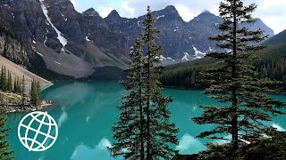 Lake Louise amp Moraine Lake Banff NP Canada Amazing Places 4K [upl. by Pattani]