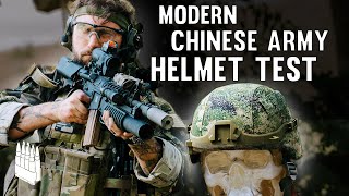 How Strong Is China’s Current Issued Military Helmet [upl. by Schalles]