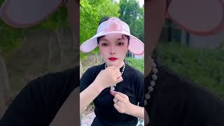 Popular toolunique sun hat style combined with a useful cooling fan shortvideo viralvideo [upl. by Enomahs]