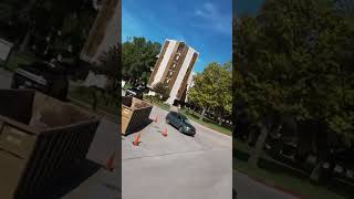 Campus flyover on MoveIn Day oralroberts oralrobertsuniversity college collegelife [upl. by Anpas]