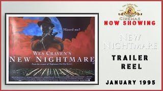 WES CRAVENS NEW NIGHTMARE January 1995 MGM Cinema Trailer Reel  Home Cinema [upl. by Elok]