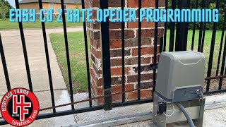 Easy Co Z Gate Opener Programing [upl. by Iak610]