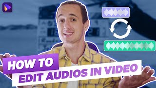 How to Edit Audio Track in video with Wondershare UniConverter [upl. by Aerdnaed]