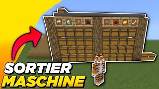 NEU SCHNELL und EINFACH Automatisches Lager Bauen Minecraft Bedrock 121 [upl. by Adnaral]