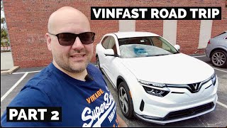 My Vinfast VF8 EV Road Trip USA To Canada  Part 2 [upl. by Hilde]