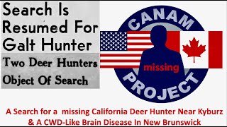 Missing 411 David Paulides Presents a Missing Hunter from California amp A CWDLike Brain Disease [upl. by Portia499]