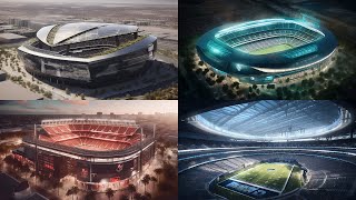 NFL Stadiums by AI  TFC Stadiums [upl. by Sesilu]