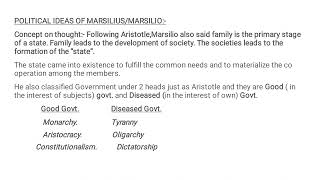 MARSILIUS of PADUA part 1 [upl. by Nehte]